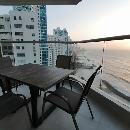 Exclusivo Alojamiento De Dos Bocagrande Apartamento Cartagena